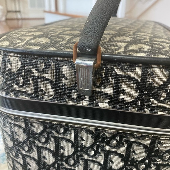 Vintage Christian Dior Luggage Travel Train Case - Picture 3 of 6